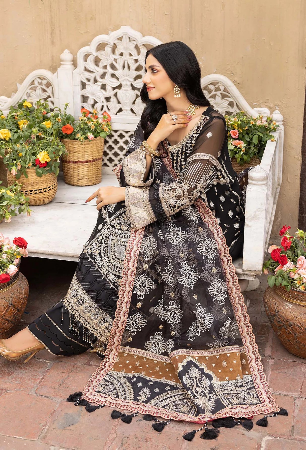 IK Daastan By Adan's Libas Luxury Embroidered Collection