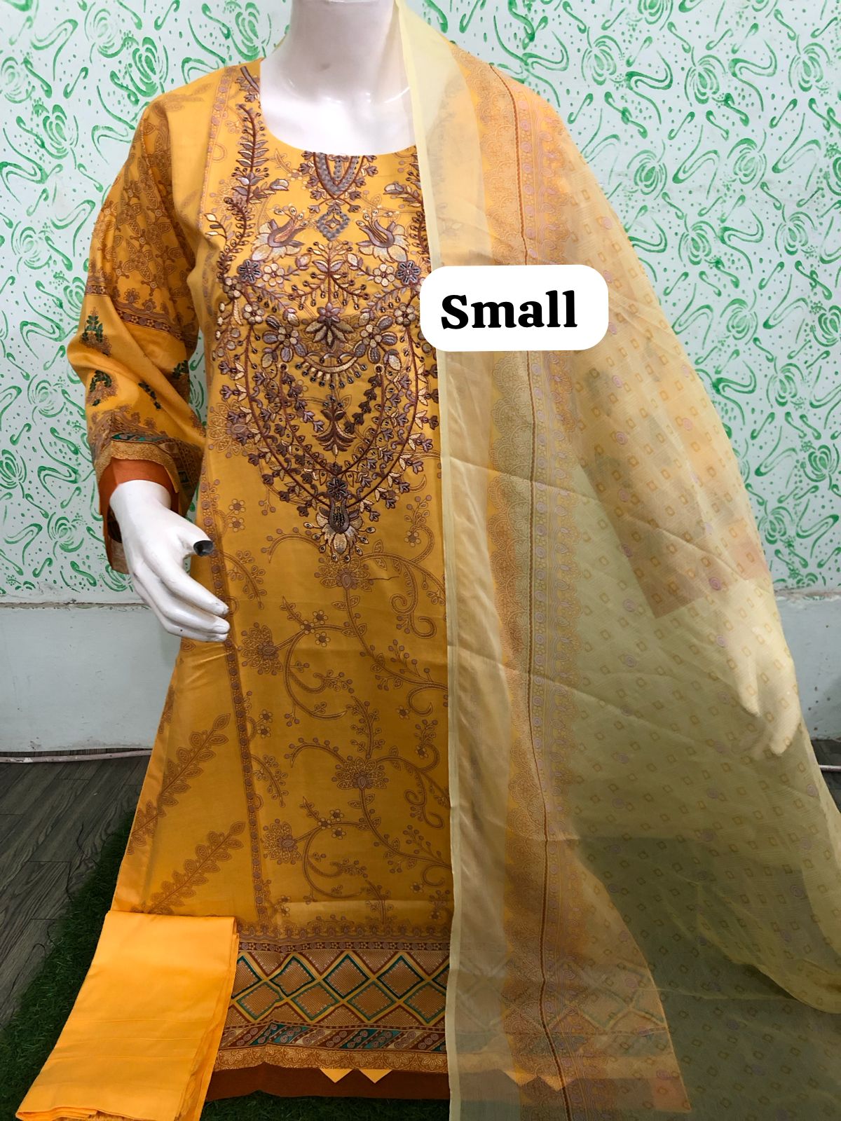 Pakistani Embroidered Lawn ready to ship