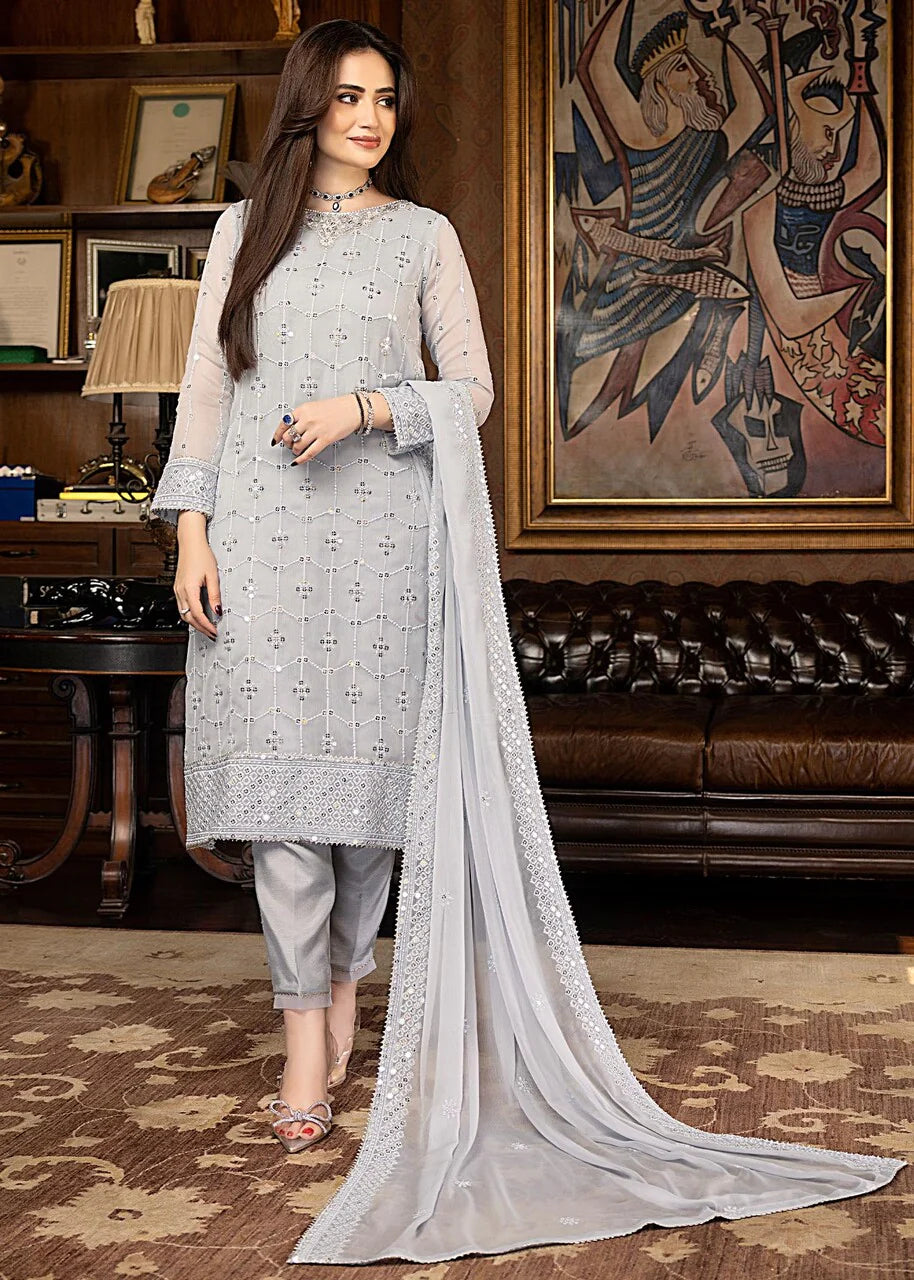 Merakish By Shahzeb Textile Luxury Embroidered Collection