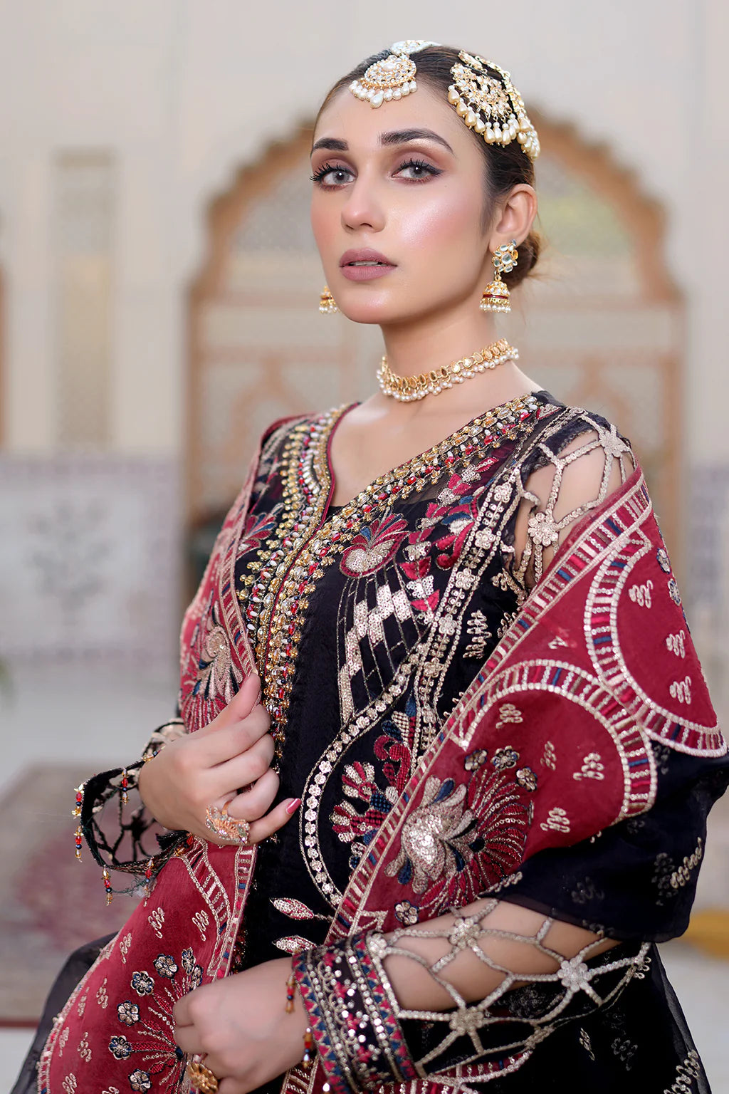 Lemilsa By Maryam's Chiffon Embroidered Collection