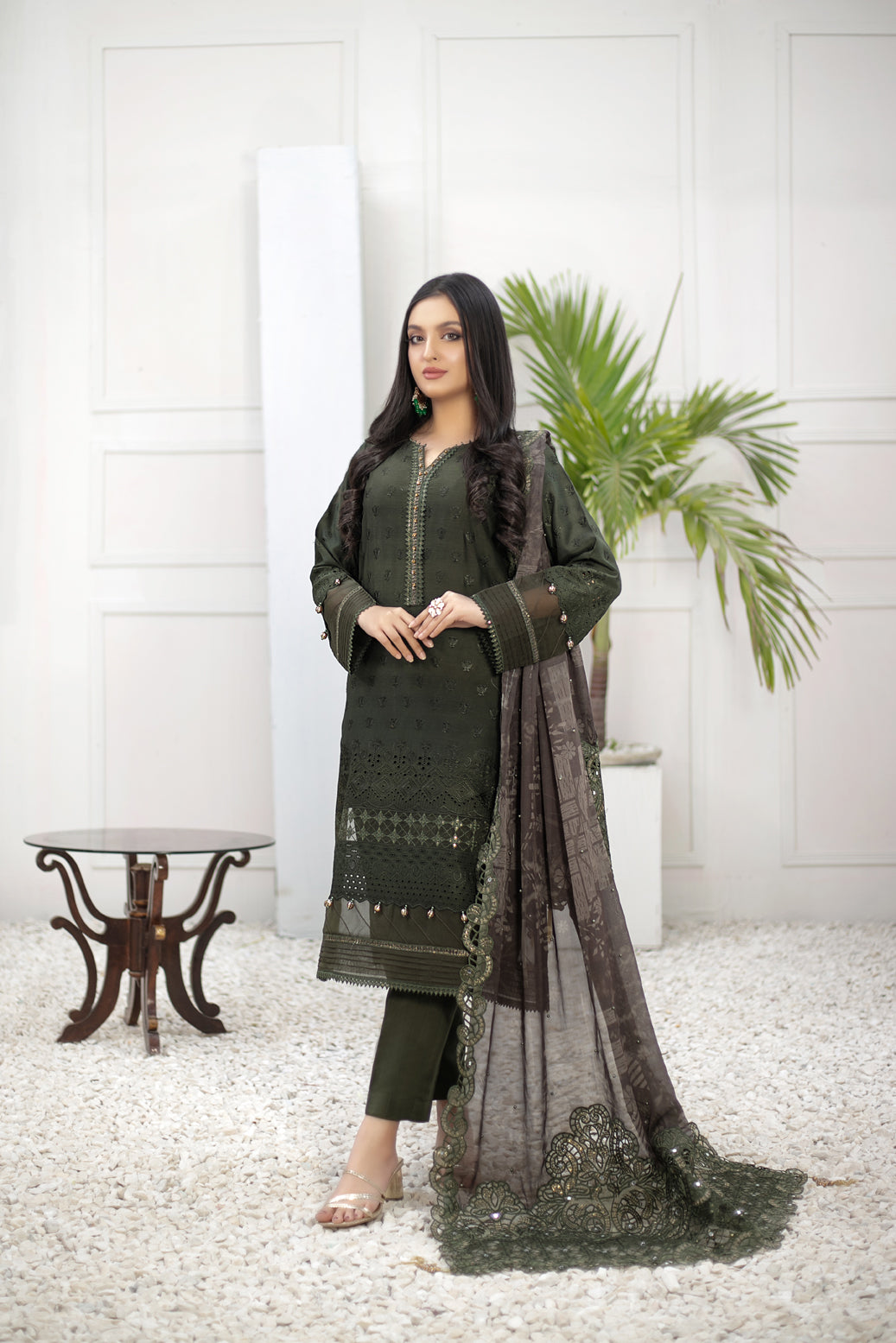 Gulmeena by Tawakkal Luxury Embroidered Collection - 100% Original