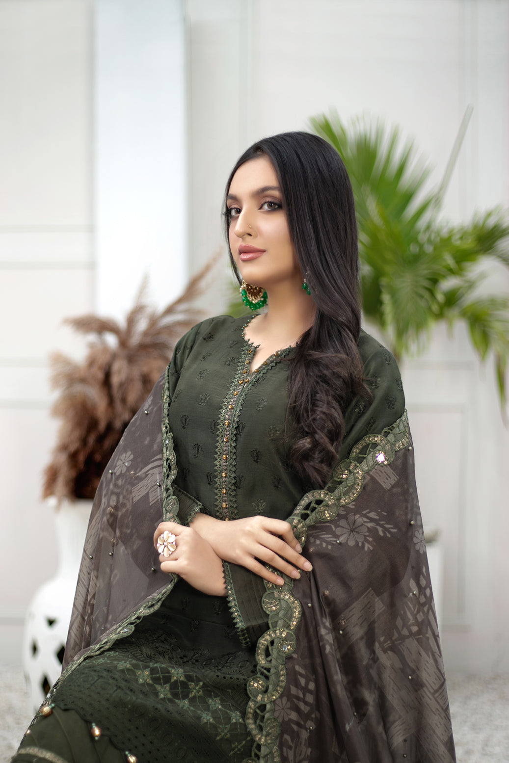 Gulmeena by Tawakkal Luxury Embroidered Collection - 100% Original