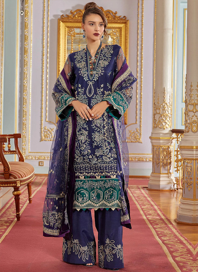 Imroz By Gisele Luxury Chiffon Embroidered Collection