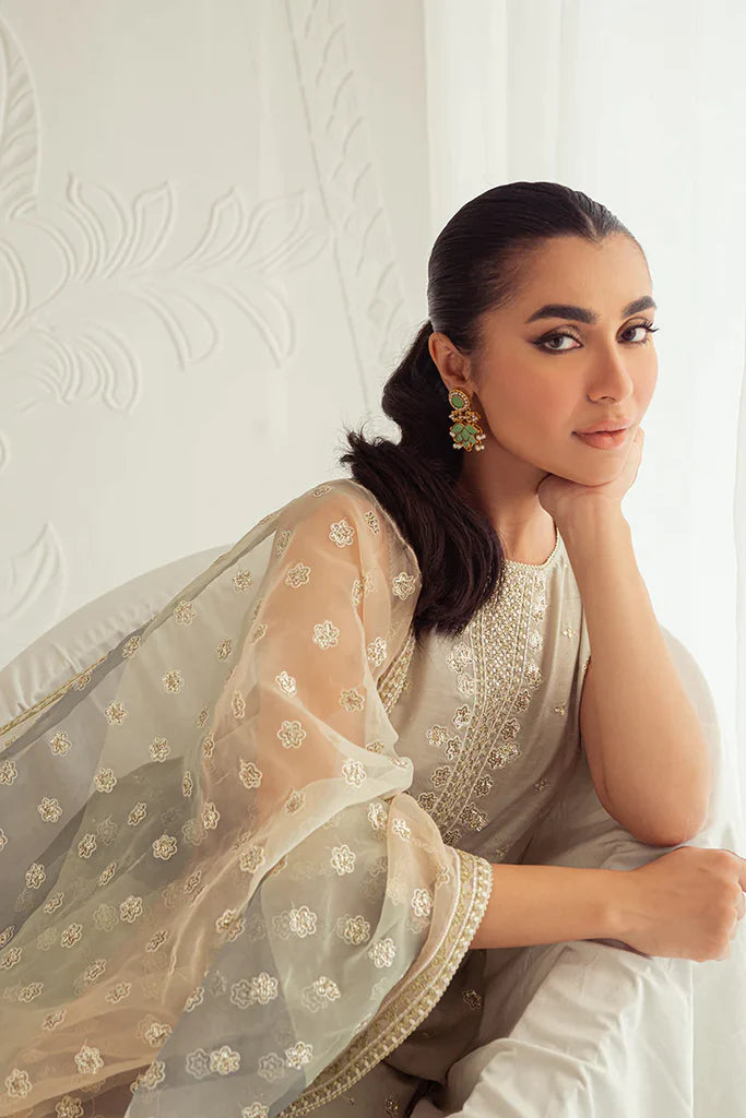 Cross Stitch Chiffon Embroidered Collection