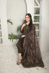 Gulmeena by Tawakkal Luxury Embroidered Collection - 100% Original