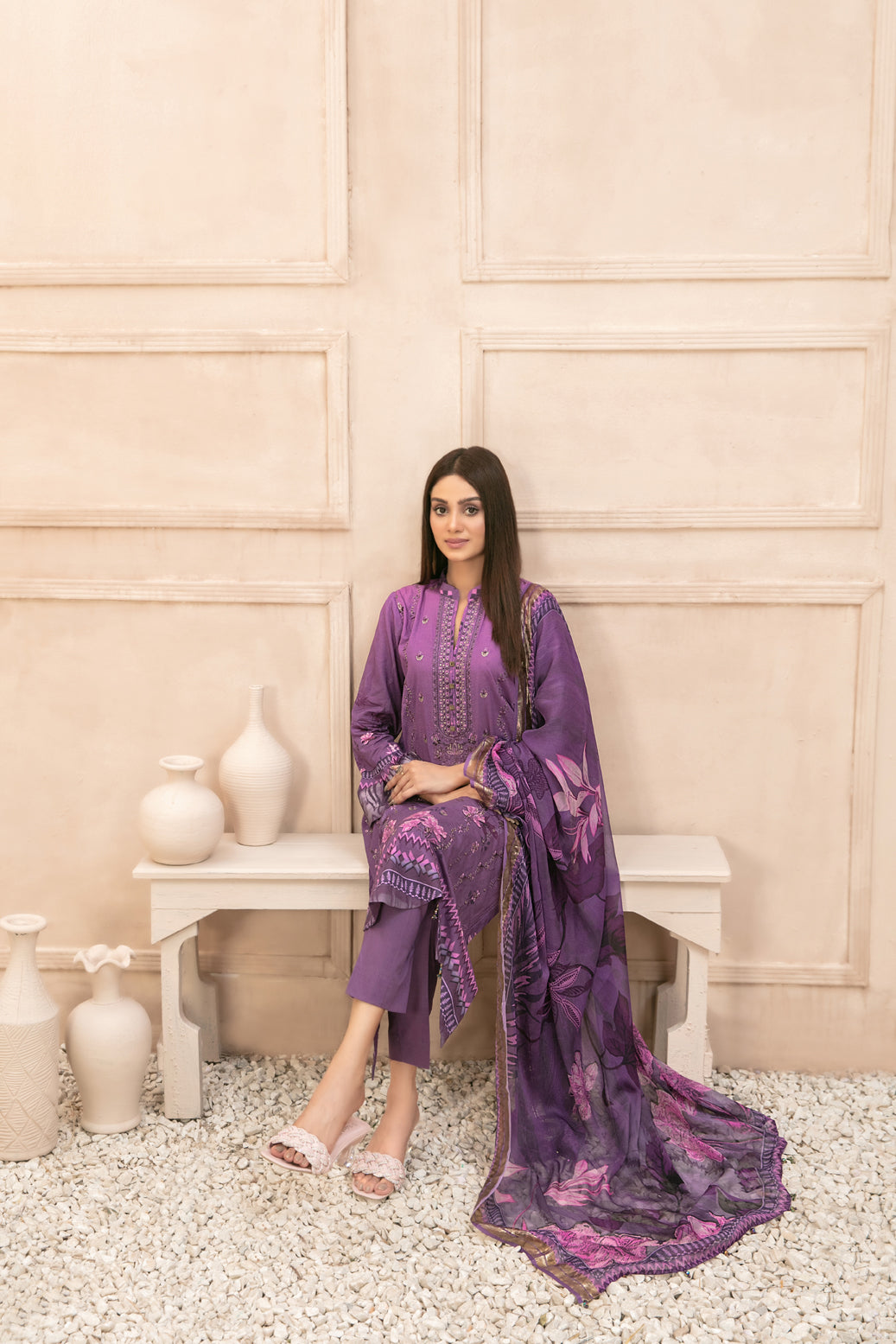 Laleh By Tawakkal Embroidered Lawn Collection