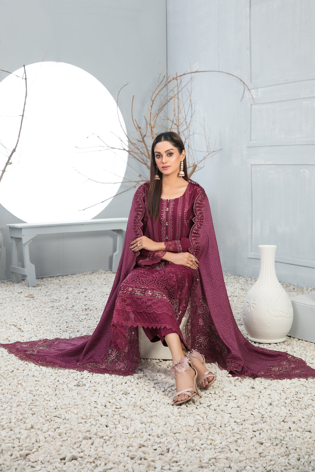 Api Sahrish 2 Sahrish By Tawakkal Collection Embroidered Lawn Collection – myshopusa.com