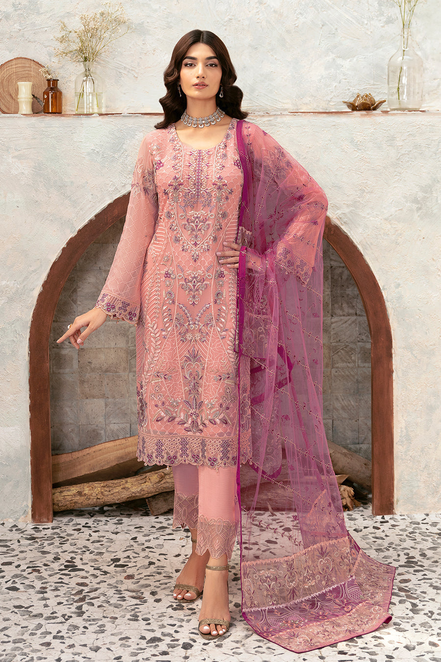 Rangoon By Ramsha Chiffon Collection