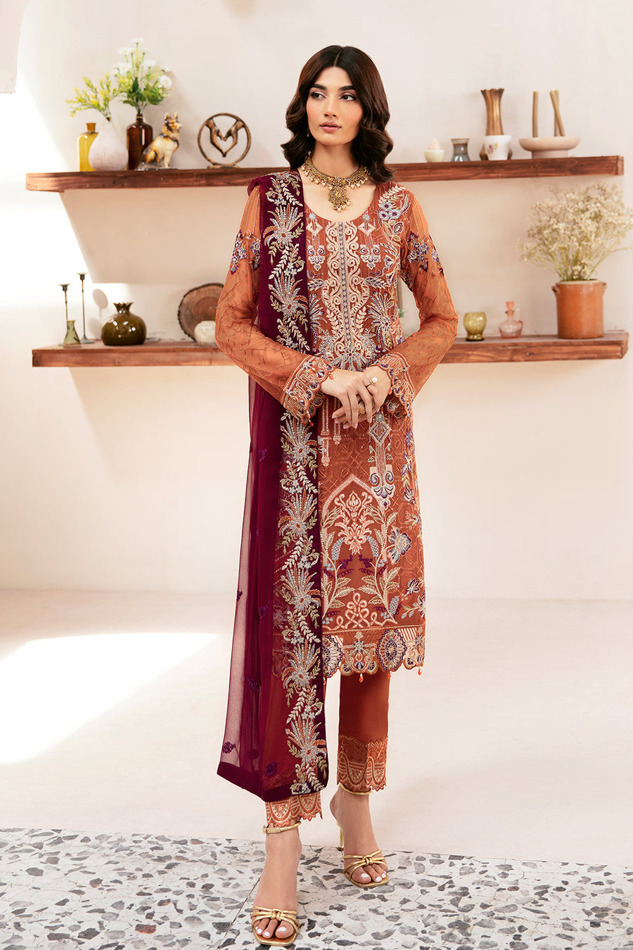Rangoon By Ramsha Chiffon Collection