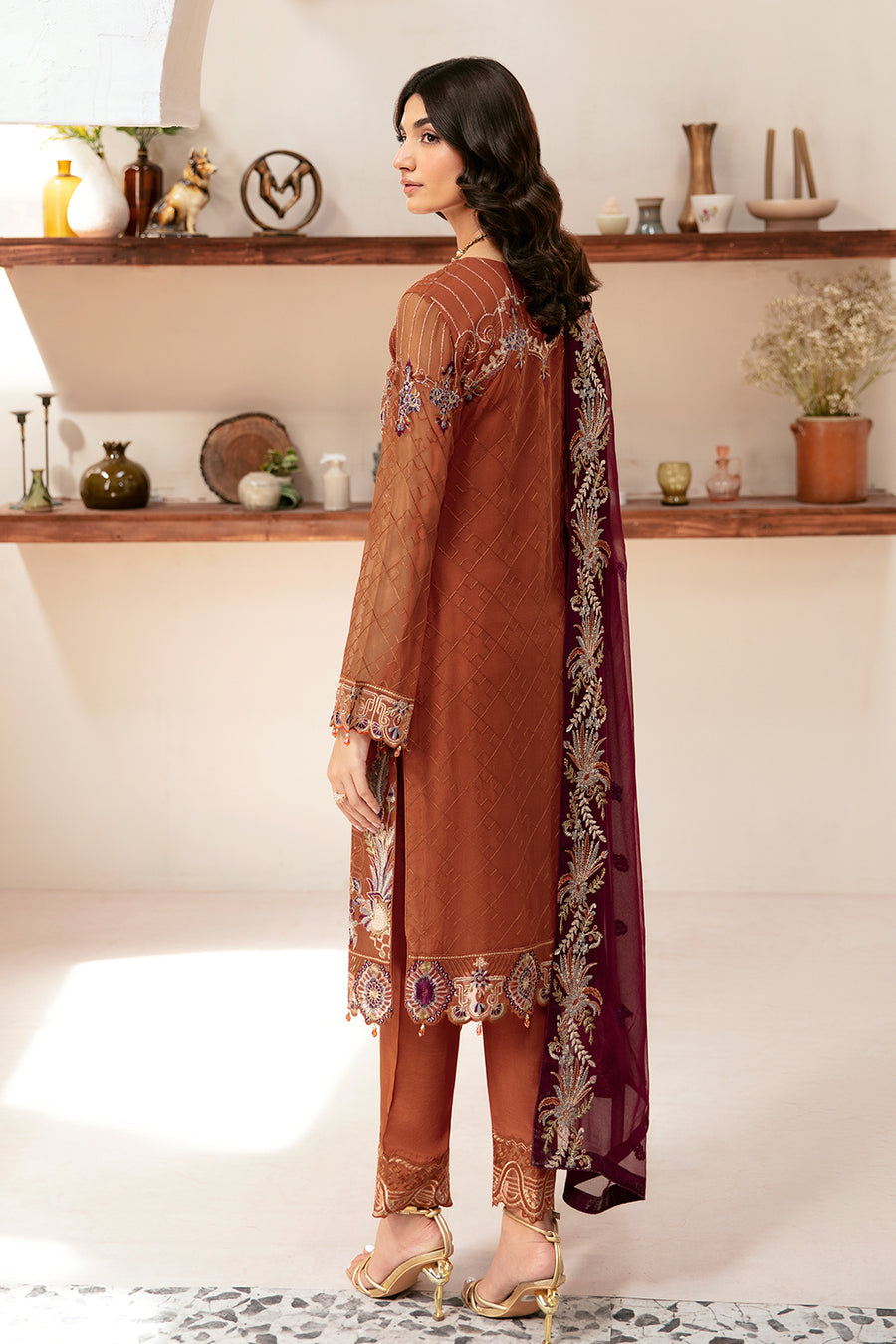Rangoon By Ramsha Chiffon Collection
