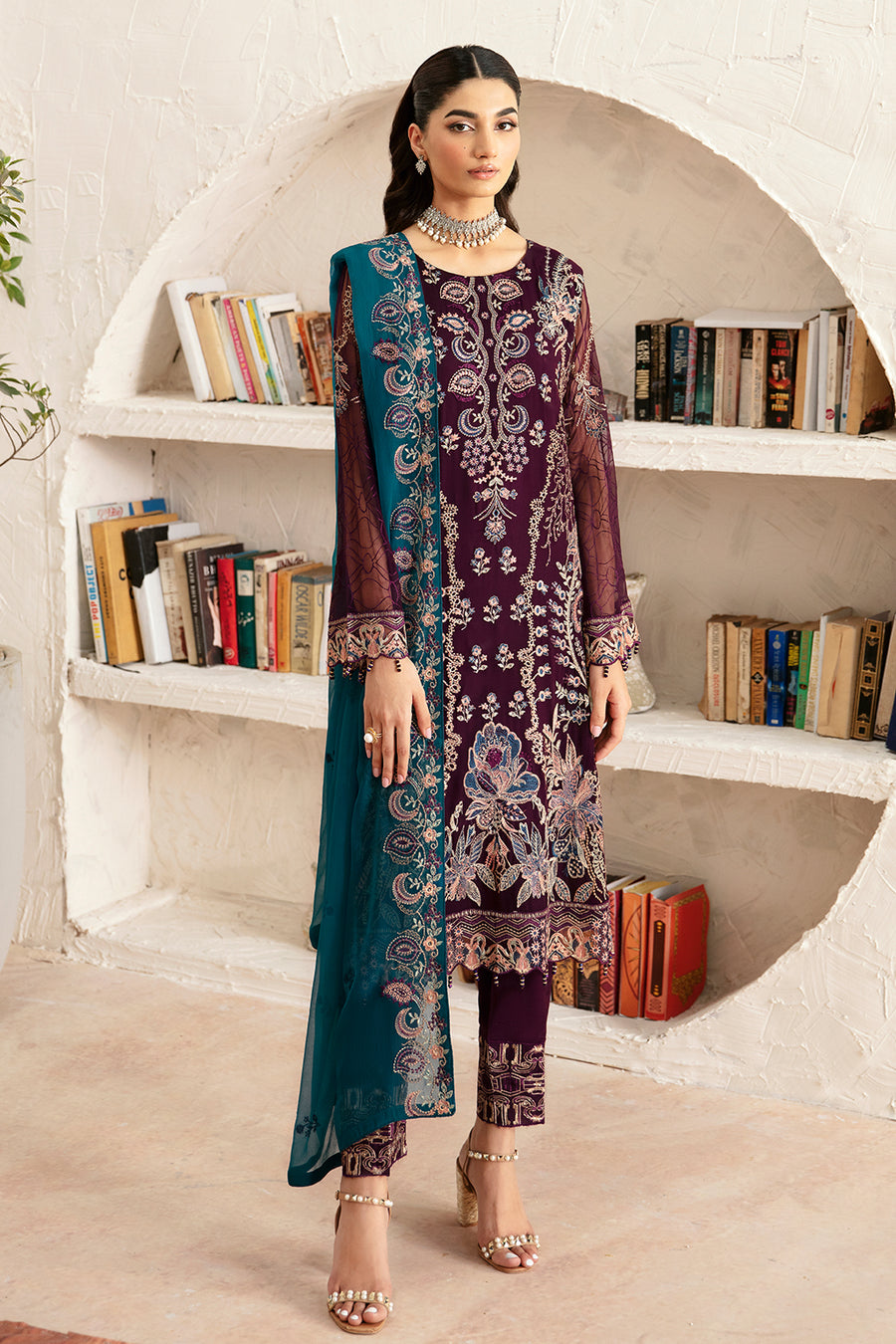 Rangoon By Ramsha Chiffon Collection