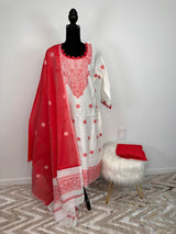 Pure Handloom Taath Jamdani