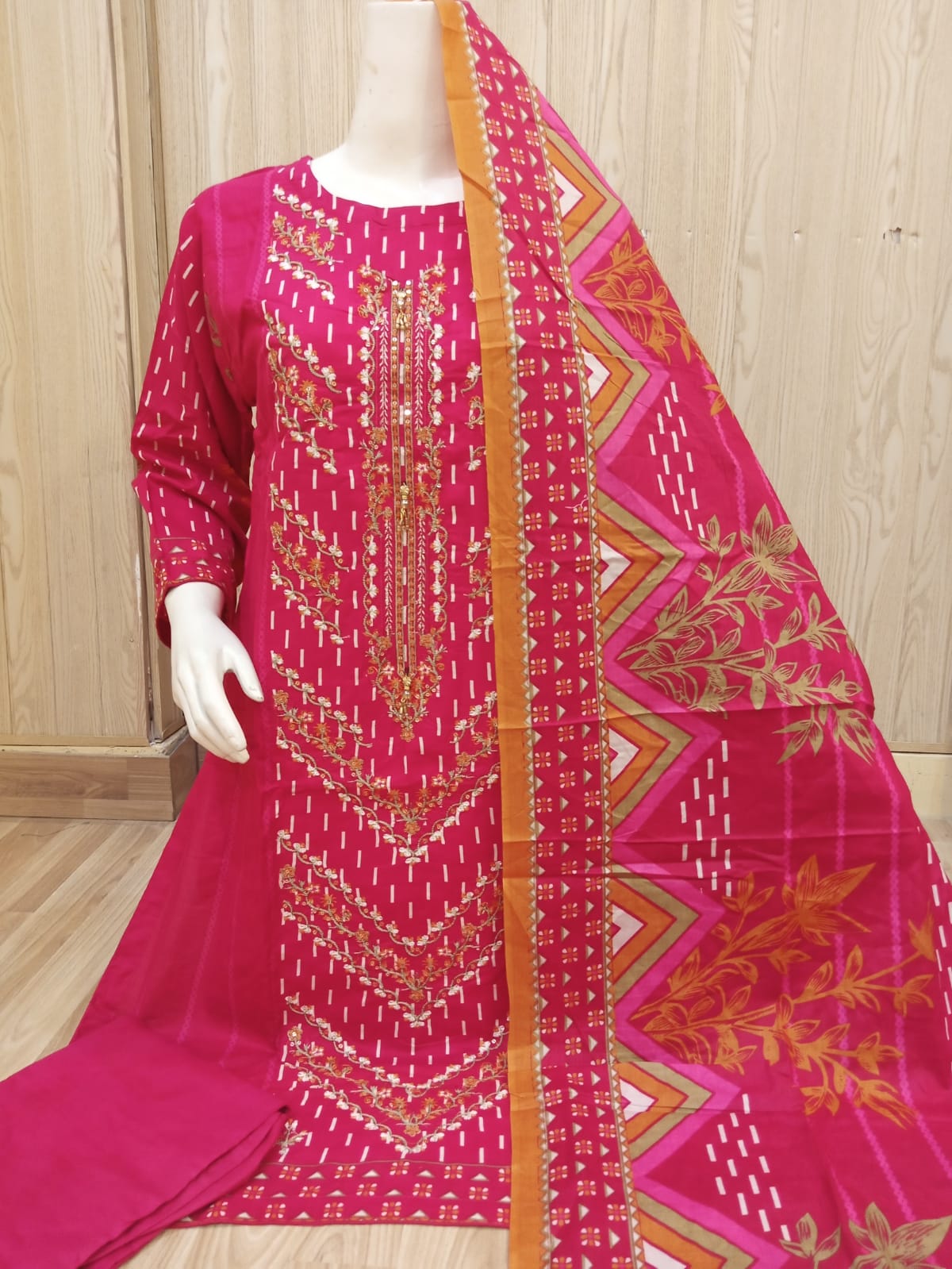 Pakistani Embroidered Lawn ready to ship