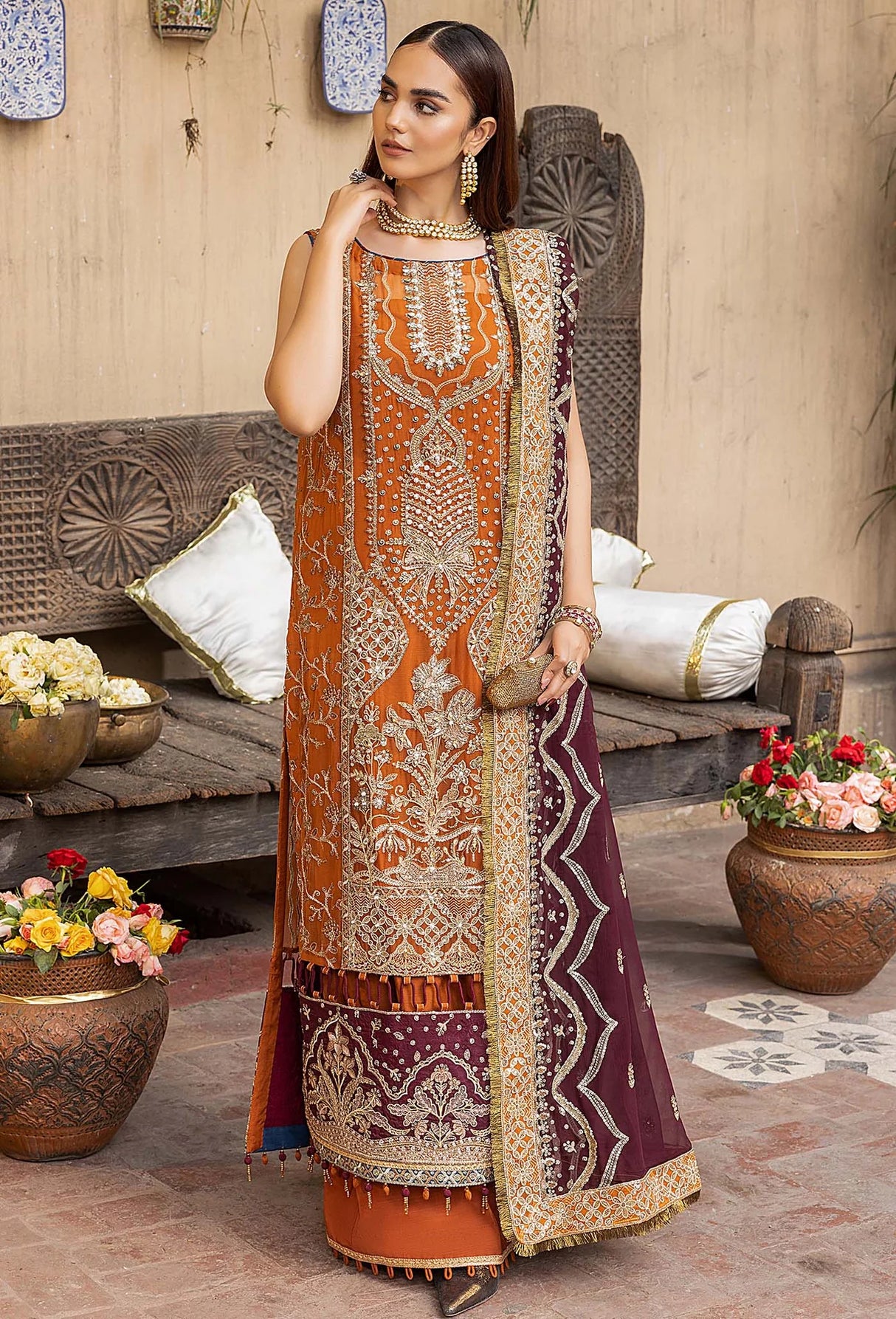 IK Daastan By Adan's Libas Luxury Embroidered Collection