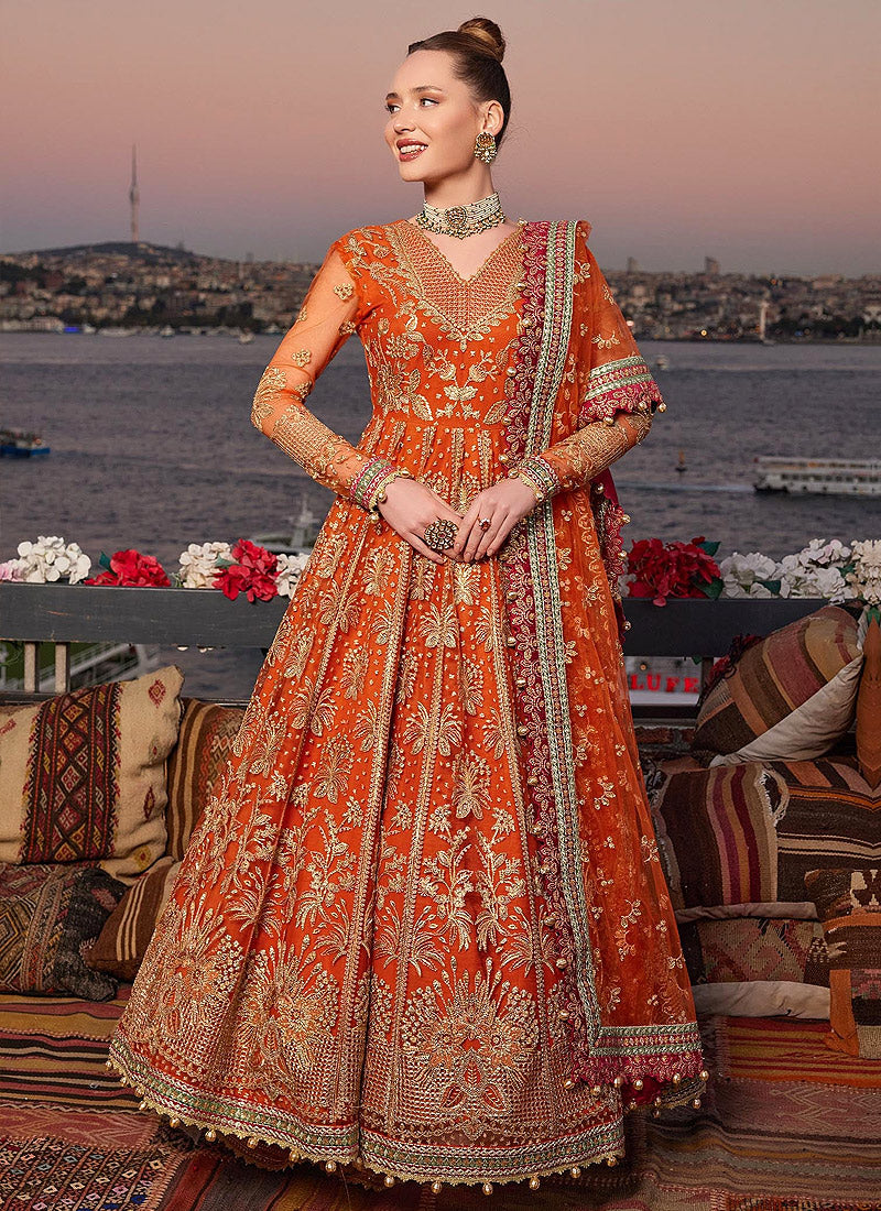 Imroz By Gisele Luxury Chiffon Embroidered Collection