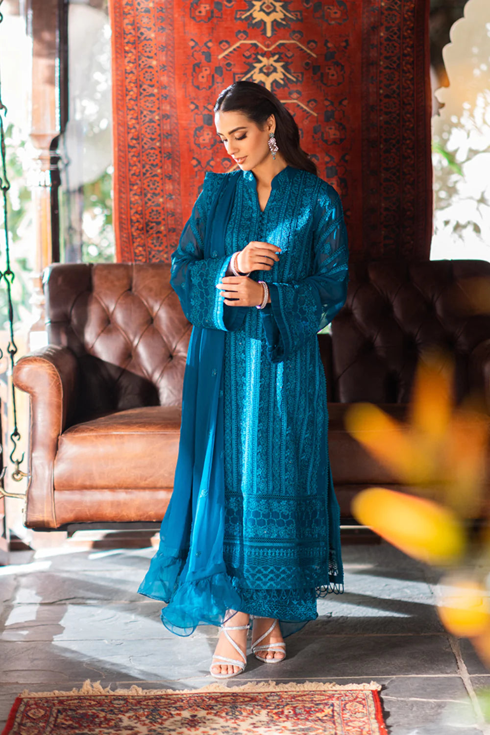 Azure Luxury Embroidered Collection