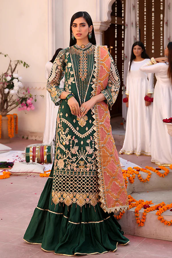 Lemilsa By Maryam's Chiffon Embroidered Collection