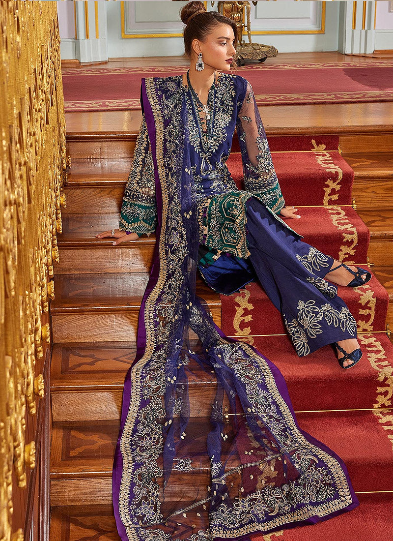 Imroz By Gisele Luxury Chiffon Embroidered Collection