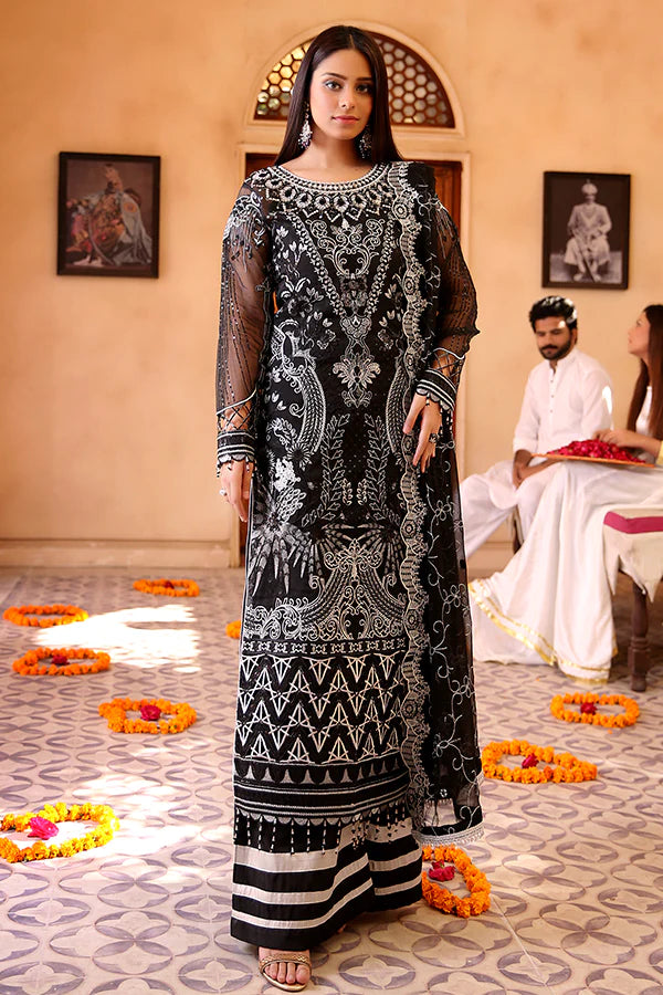 Lemilsa By Maryam's Chiffon Embroidered Collection