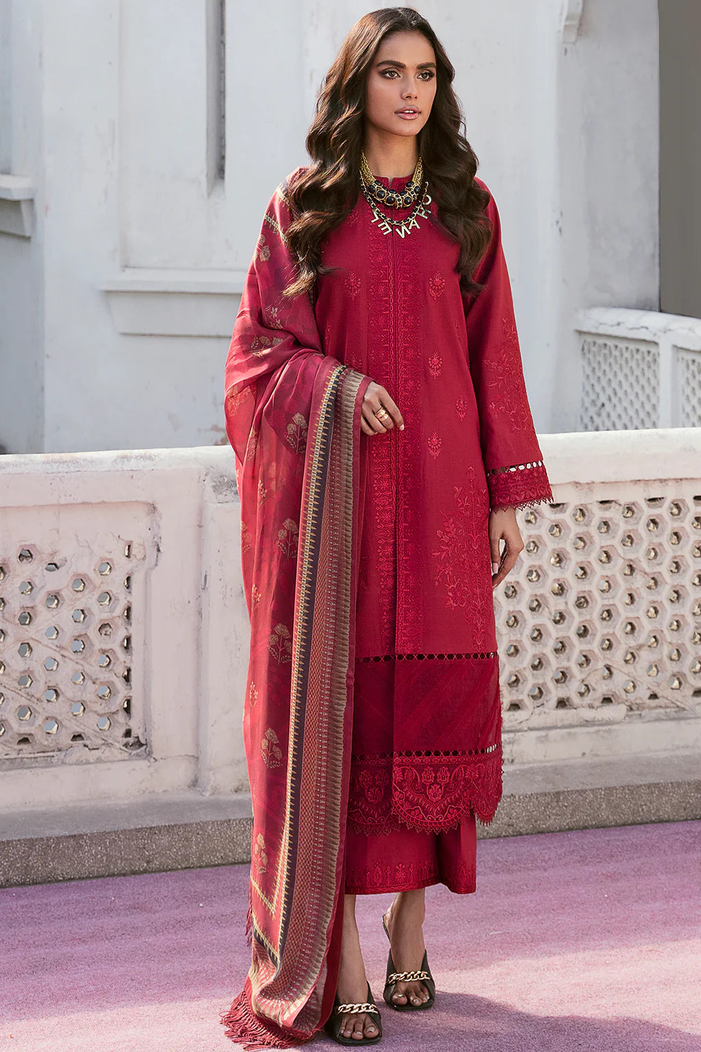 Lamhay By Afrozeh Embroidered Luxury Lawn Collection