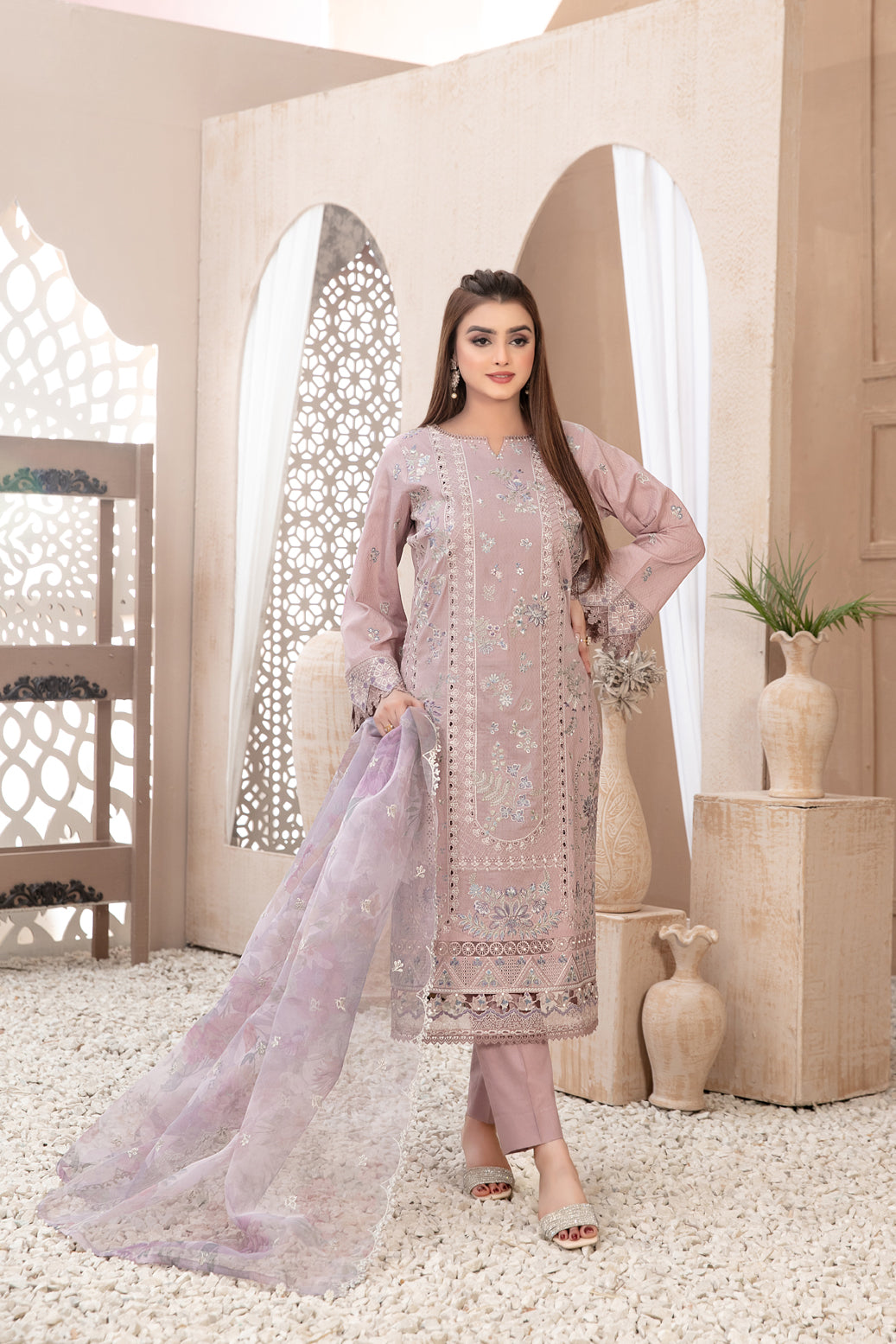 Nezarah By Tawakkal Embroidered Lawn Collection