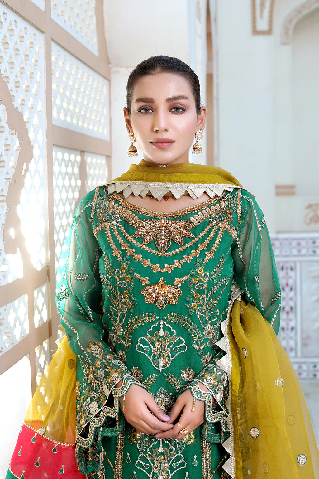 Lemilsa By Maryam's Chiffon Embroidered Collection