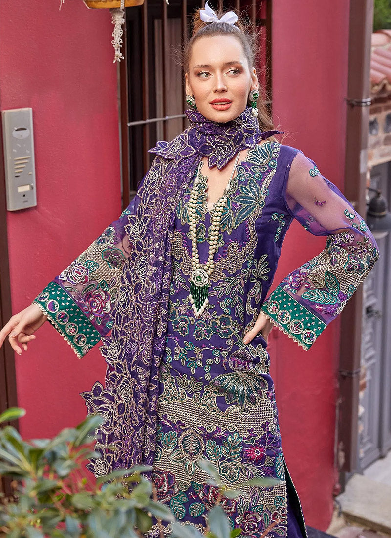 Imroz By Gisele Luxury Chiffon Embroidered Collection