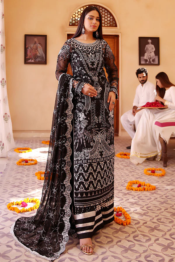 Lemilsa By Maryam's Chiffon Embroidered Collection