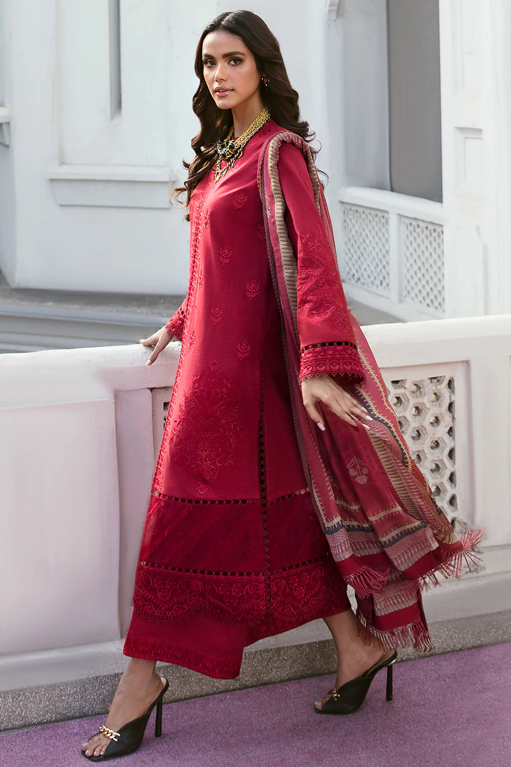 Lamhay By Afrozeh Embroidered Luxury Lawn Collection