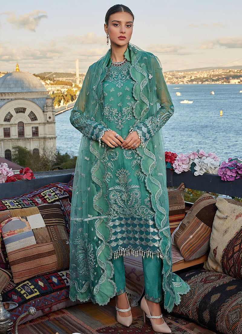 Imroz By Gisele Luxury Chiffon Embroidered Collection