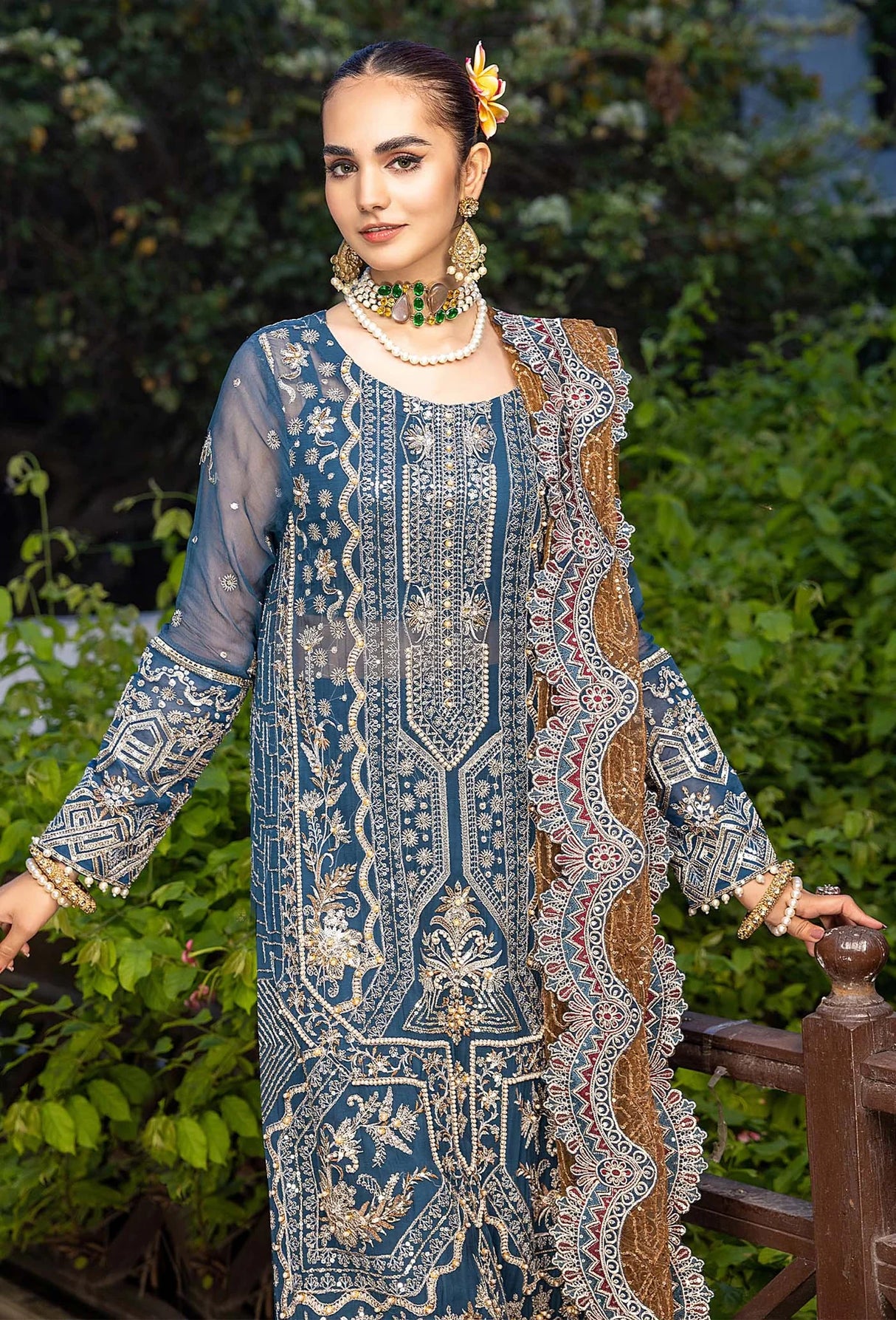 IK Daastan By Adan's Libas Luxury Embroidered Collection