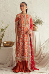 Cross Stitch Chiffon Embroidered Collection