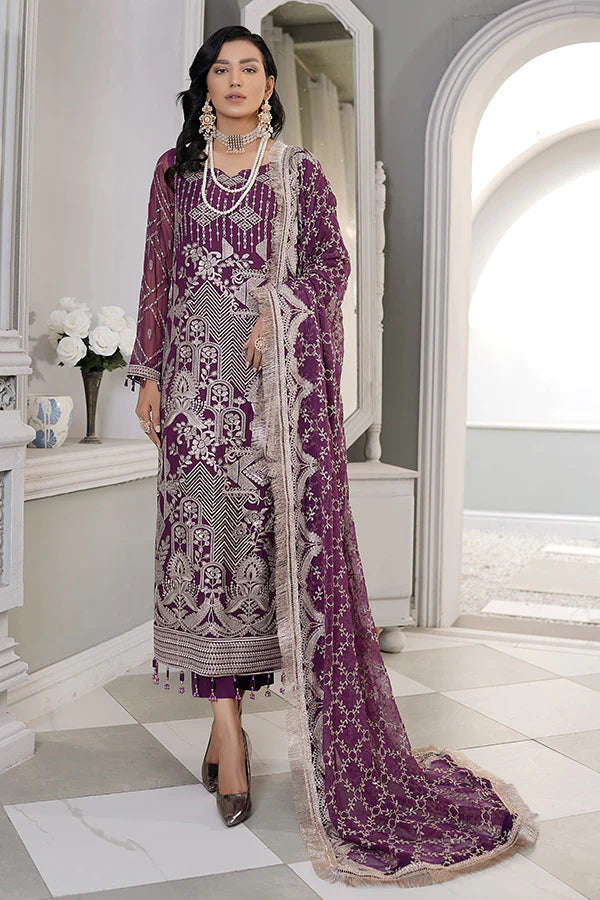 Andaaz By Maryam's Chiffon Embroidered Collection