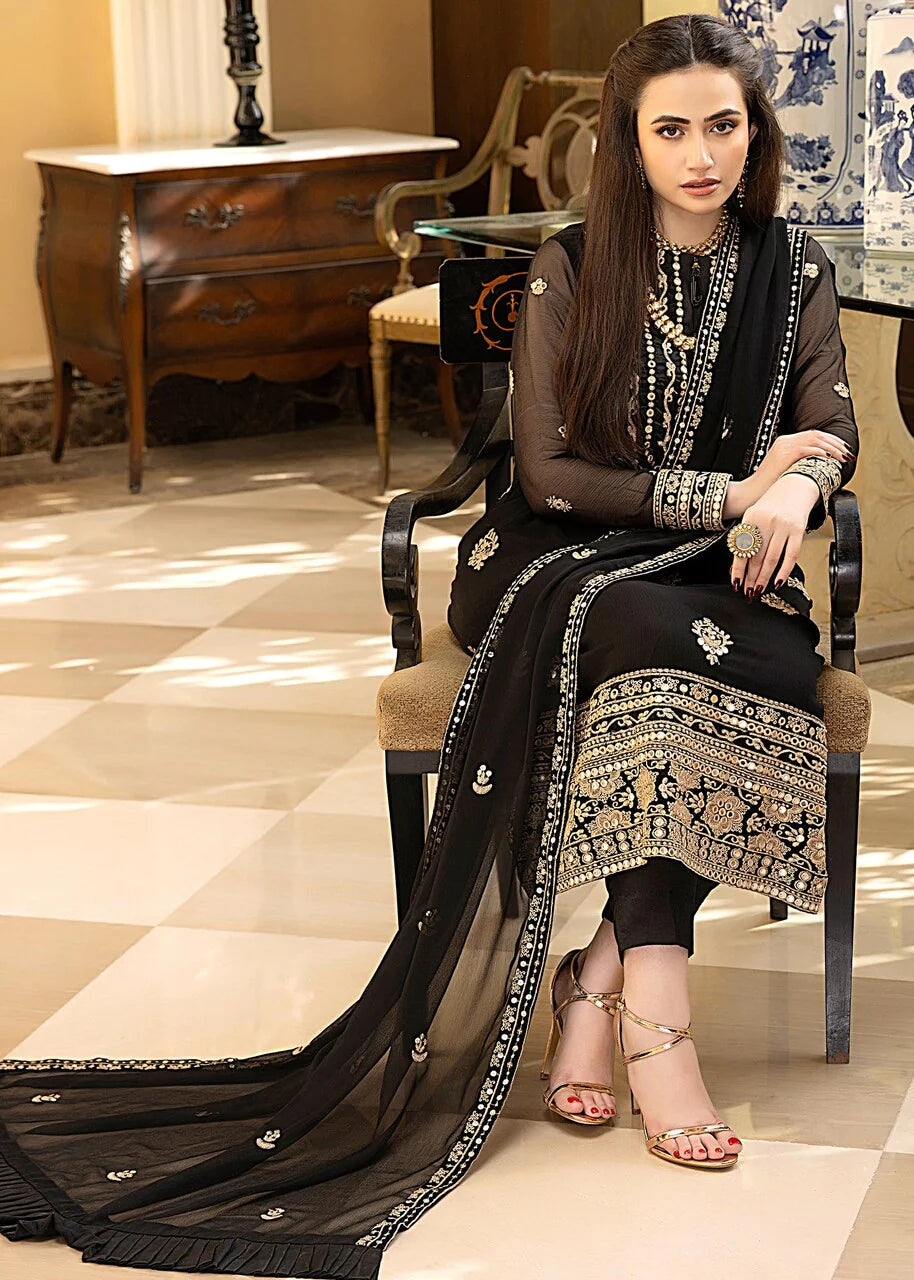 Merakish By Shahzeb Textile Luxury Embroidered Collection