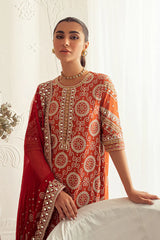 Cross Stitch Chiffon Embroidered Collection