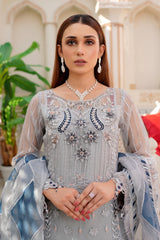 Lemilsa By Maryam's Chiffon Embroidered Collection
