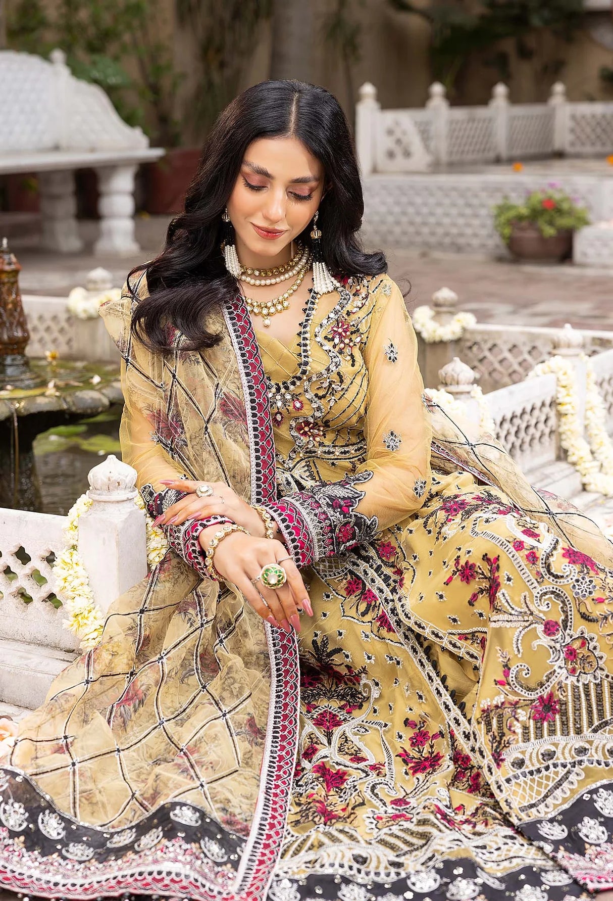 IK Daastan By Adan's Libas Luxury Embroidered Collection