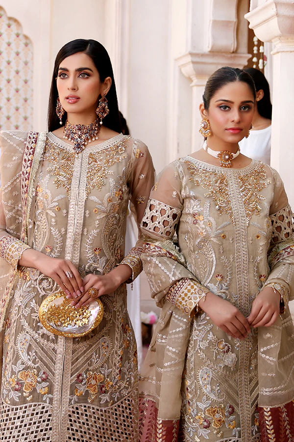 Lemilsa By Maryam's Chiffon Embroidered Collection
