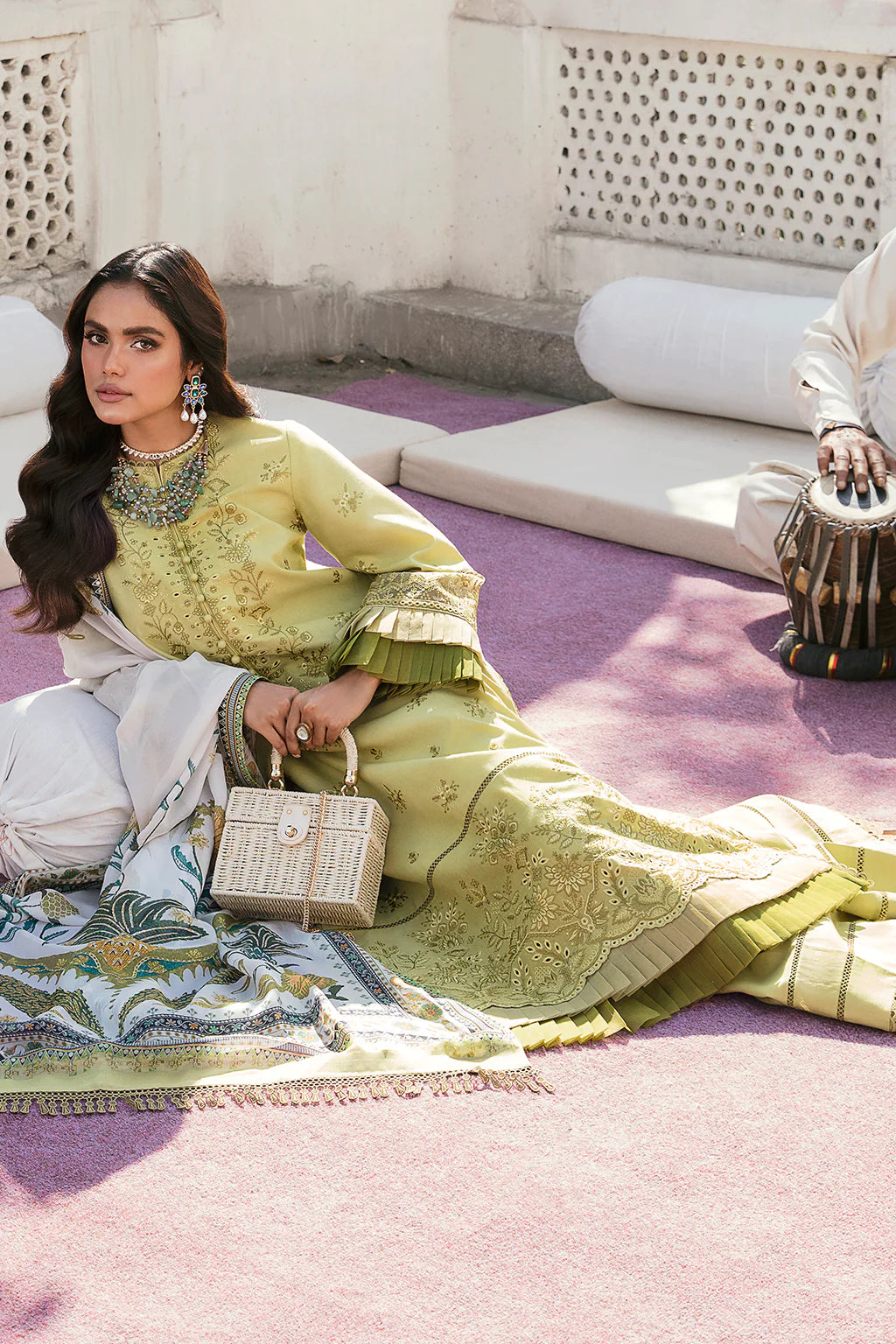 Lamhay By Afrozeh Embroidered Luxury Lawn Collection