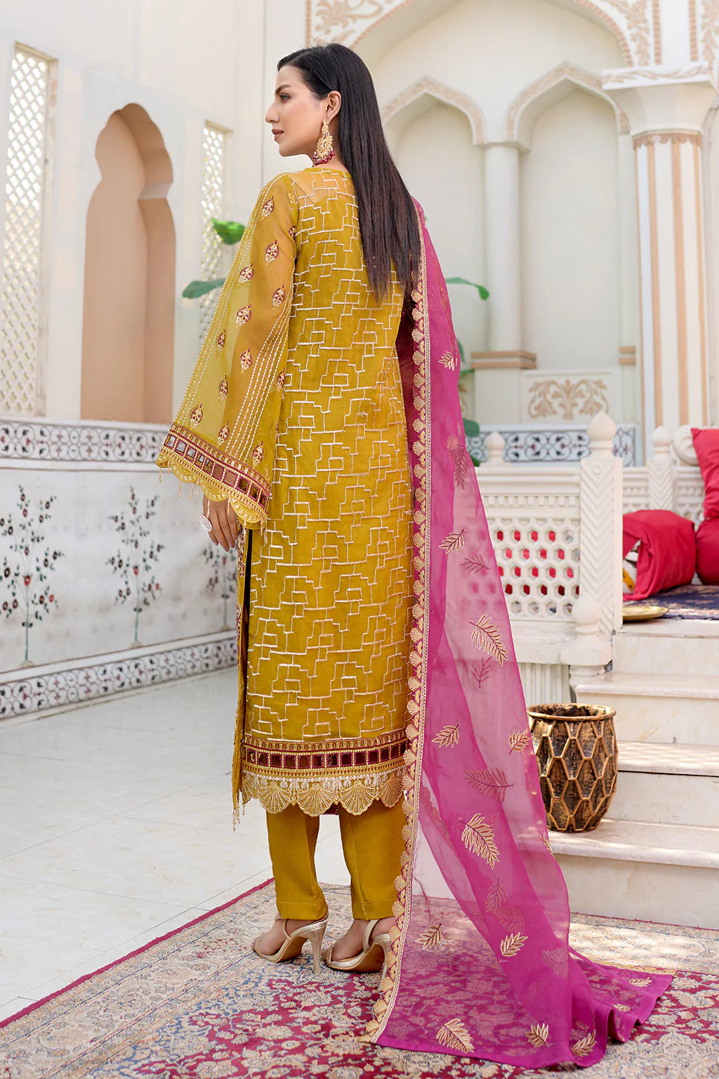 Lemilsa By Maryam's Chiffon Embroidered Collection