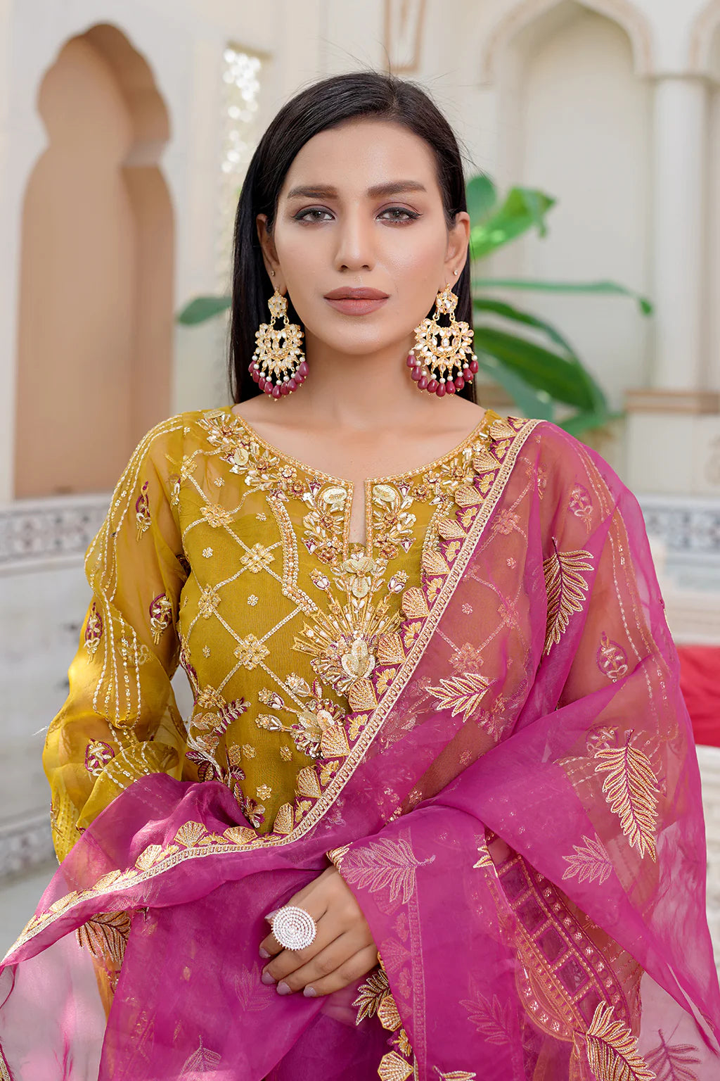 Lemilsa By Maryam's Chiffon Embroidered Collection