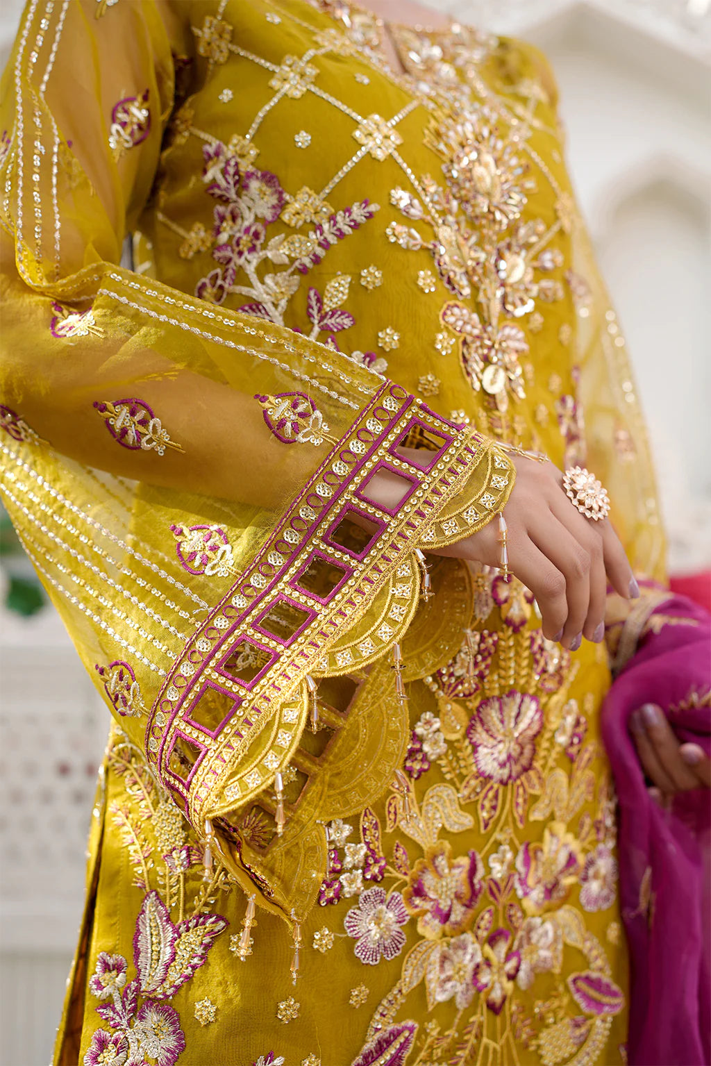 Lemilsa By Maryam's Chiffon Embroidered Collection