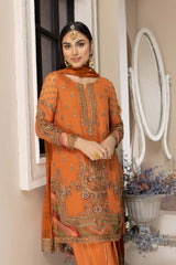 Charizma Stitched Embellished Chiffon Collection