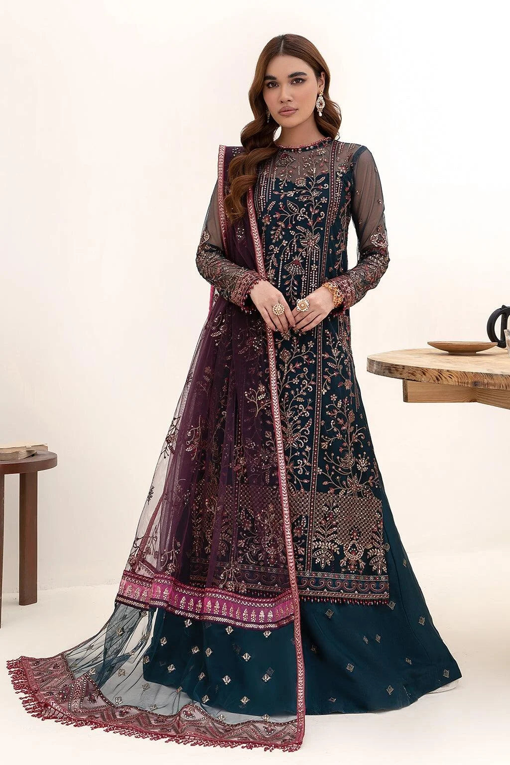 Nazneen by Zarif Original Party Wear Ready to Ship