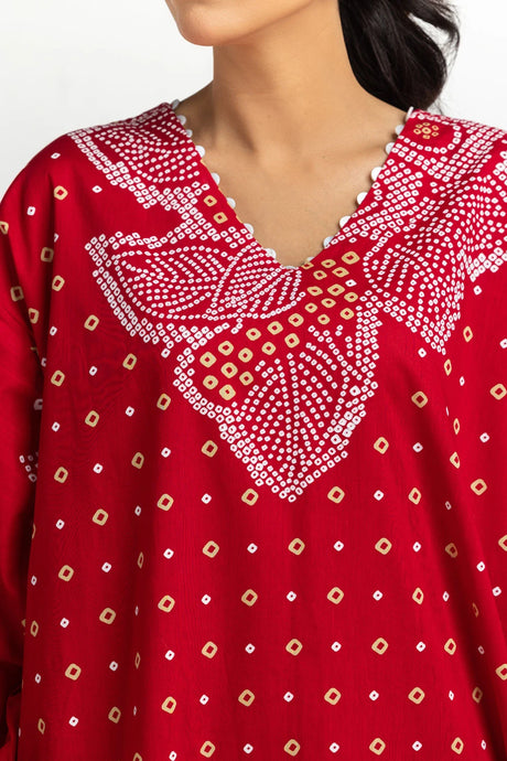 Gul Ahmed Lacquer Printed Suit