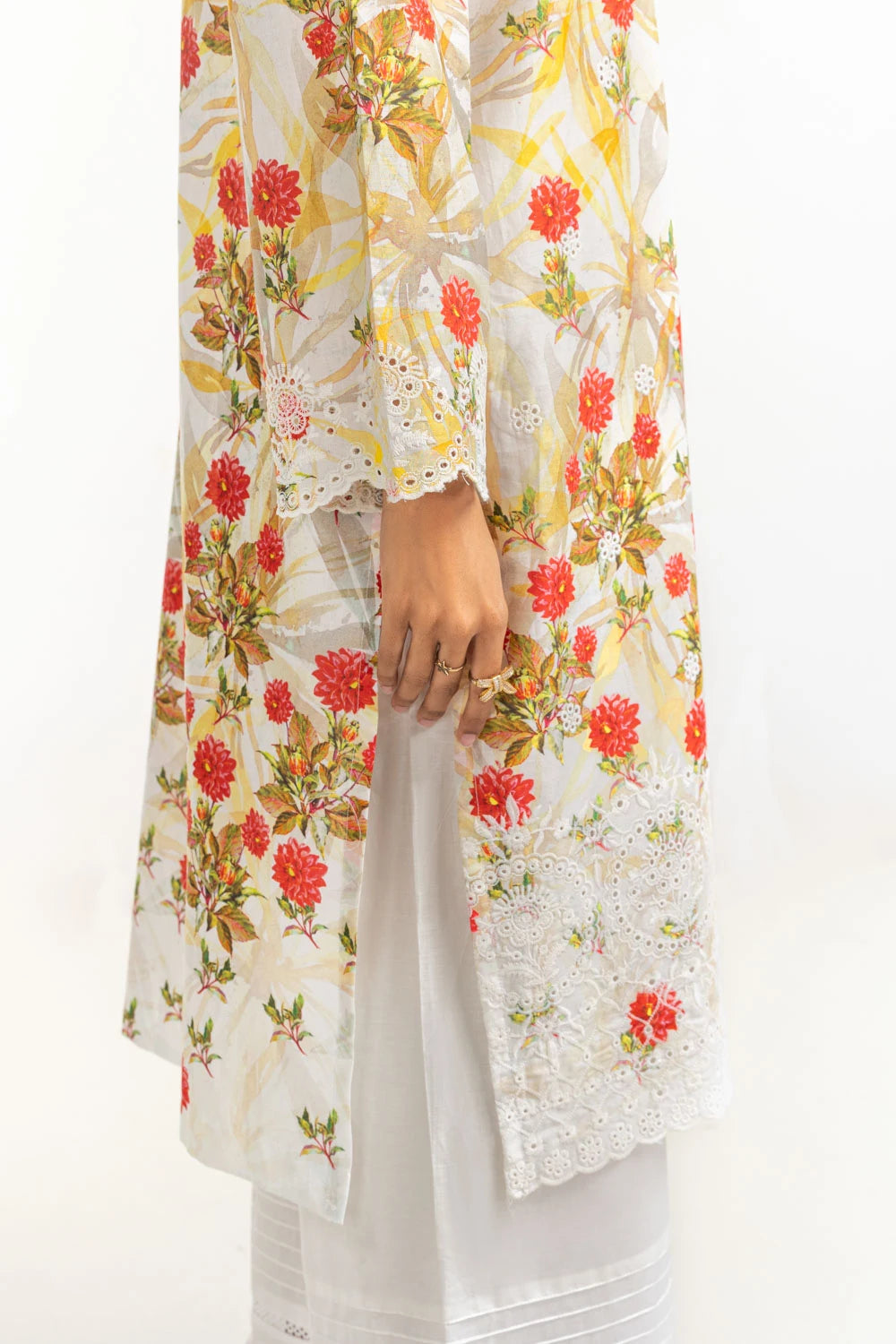 Gul Ahmed Luxury Embroidered Suit