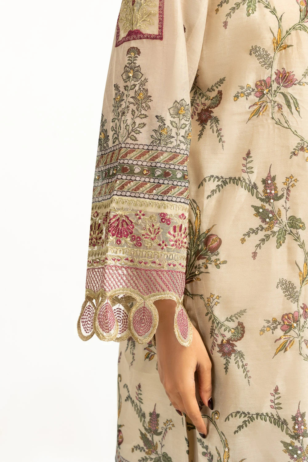 Gul Ahmed Luxury Embroidered Suit