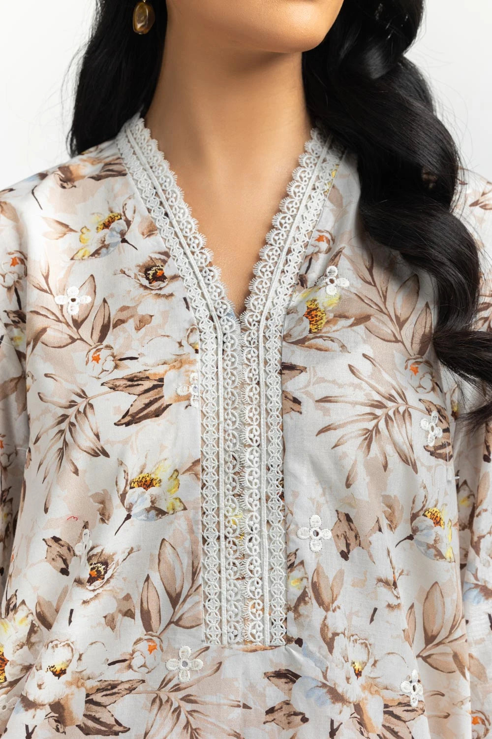 Gul Ahmed Luxury Embroidered Suit