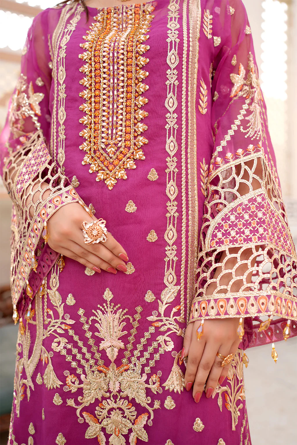 Lemilsa By Maryam's Chiffon Embroidered Collection