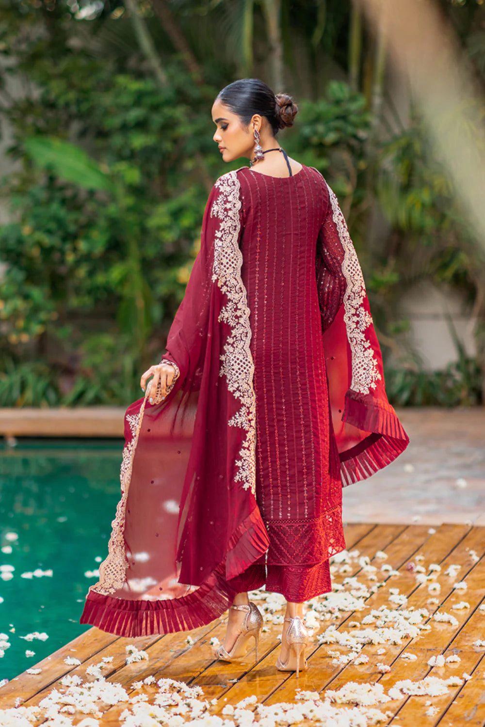 Azure Luxury Embroidered Collection